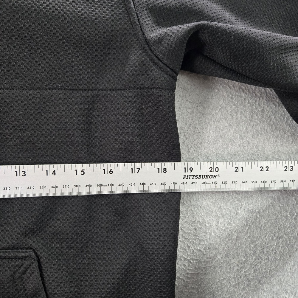 Fox Men Sweatshirt S Black Head FOXTECH Activewear Gorpcore Zipper Logo - Picture 6 of 8
